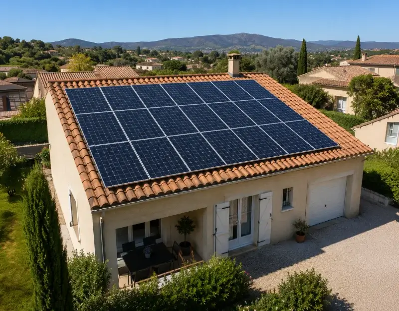 Prime à l'autoconsommation panneaux solaires Saint-Christol — aide financière de l'État